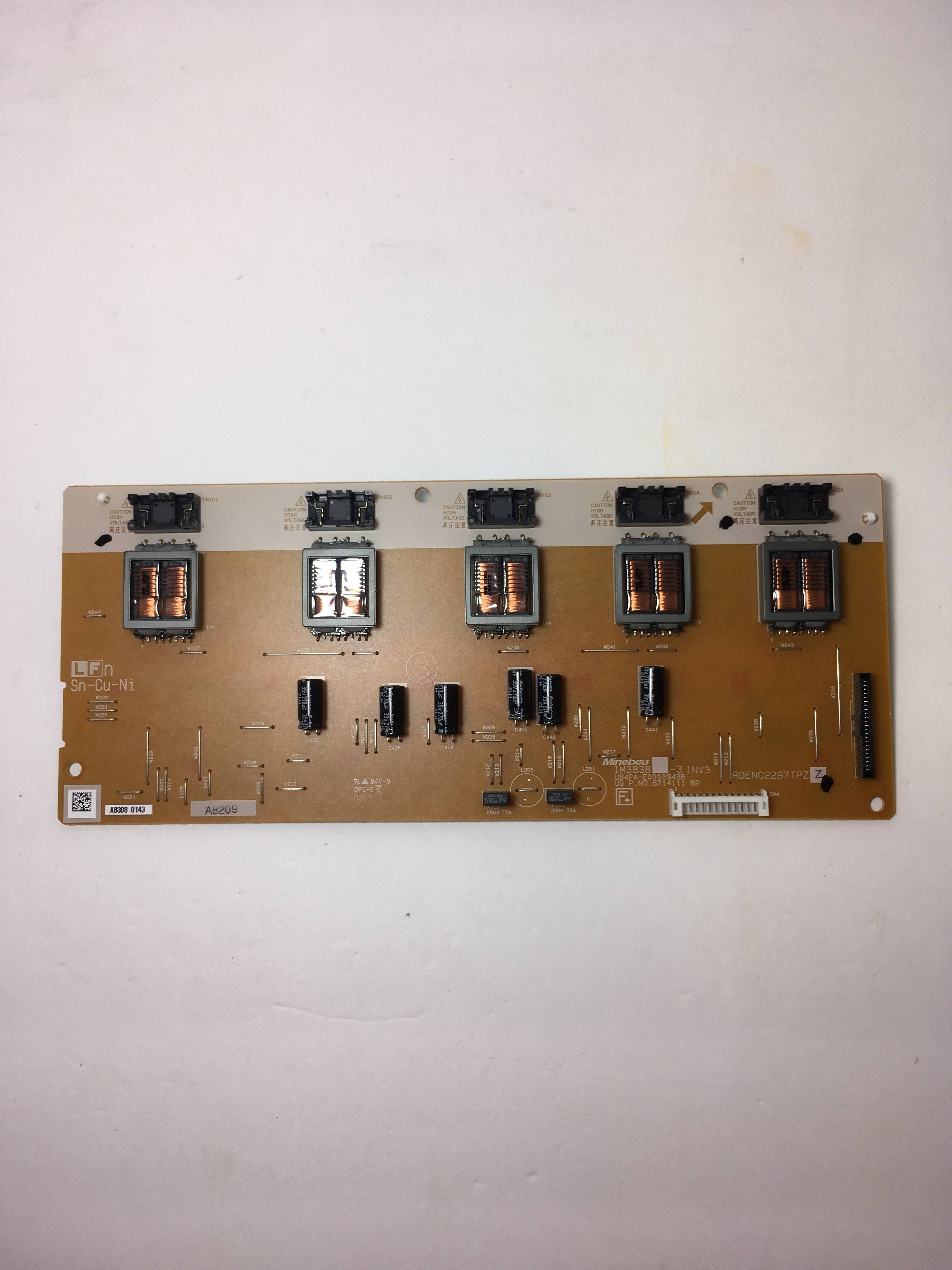 Sharp RDENC2297TPZZ (IM3838-3) Backlight Inverter