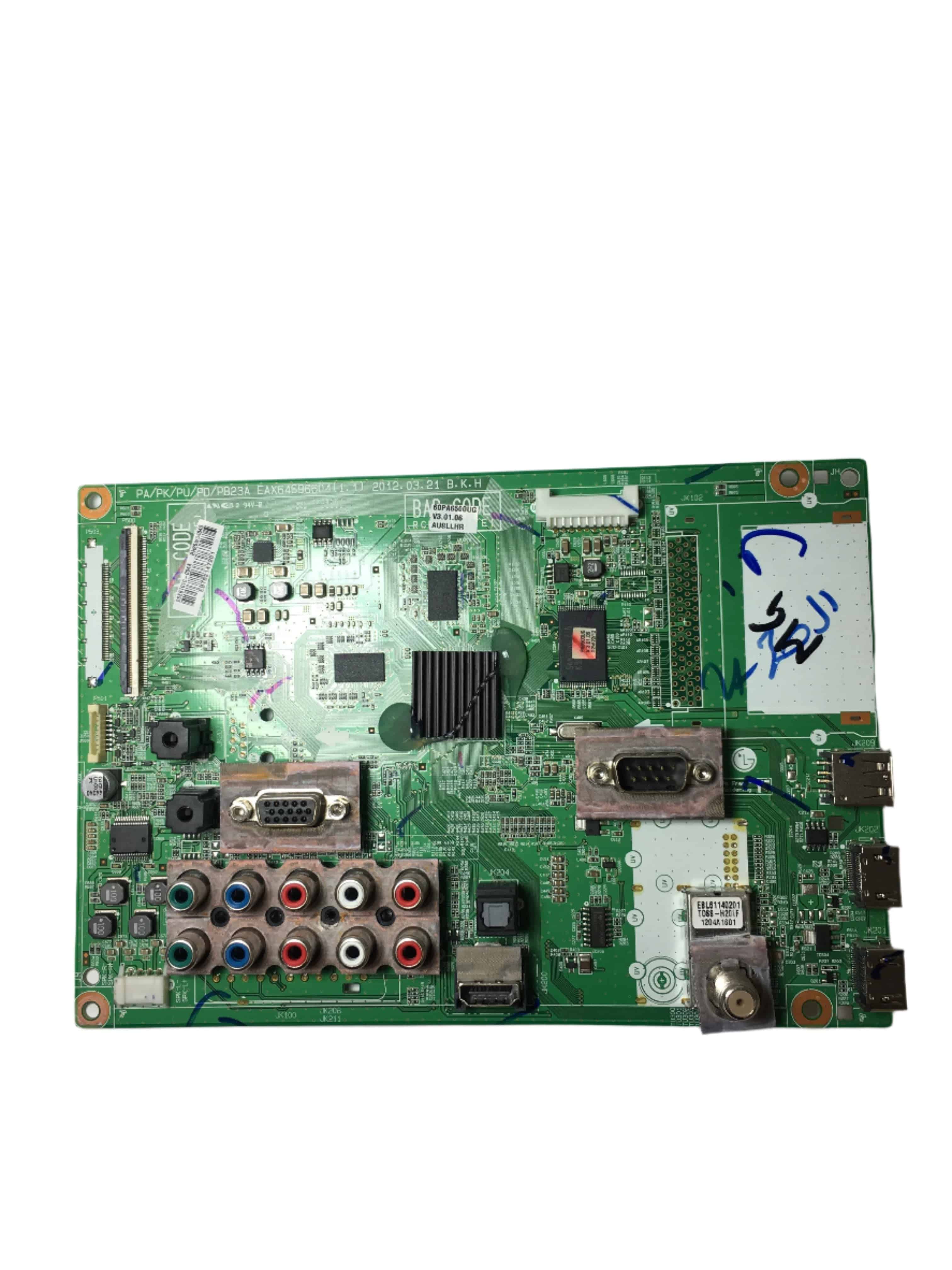 LG EBT62147201 Main Board 60PA6500-UA.AUSLLHR