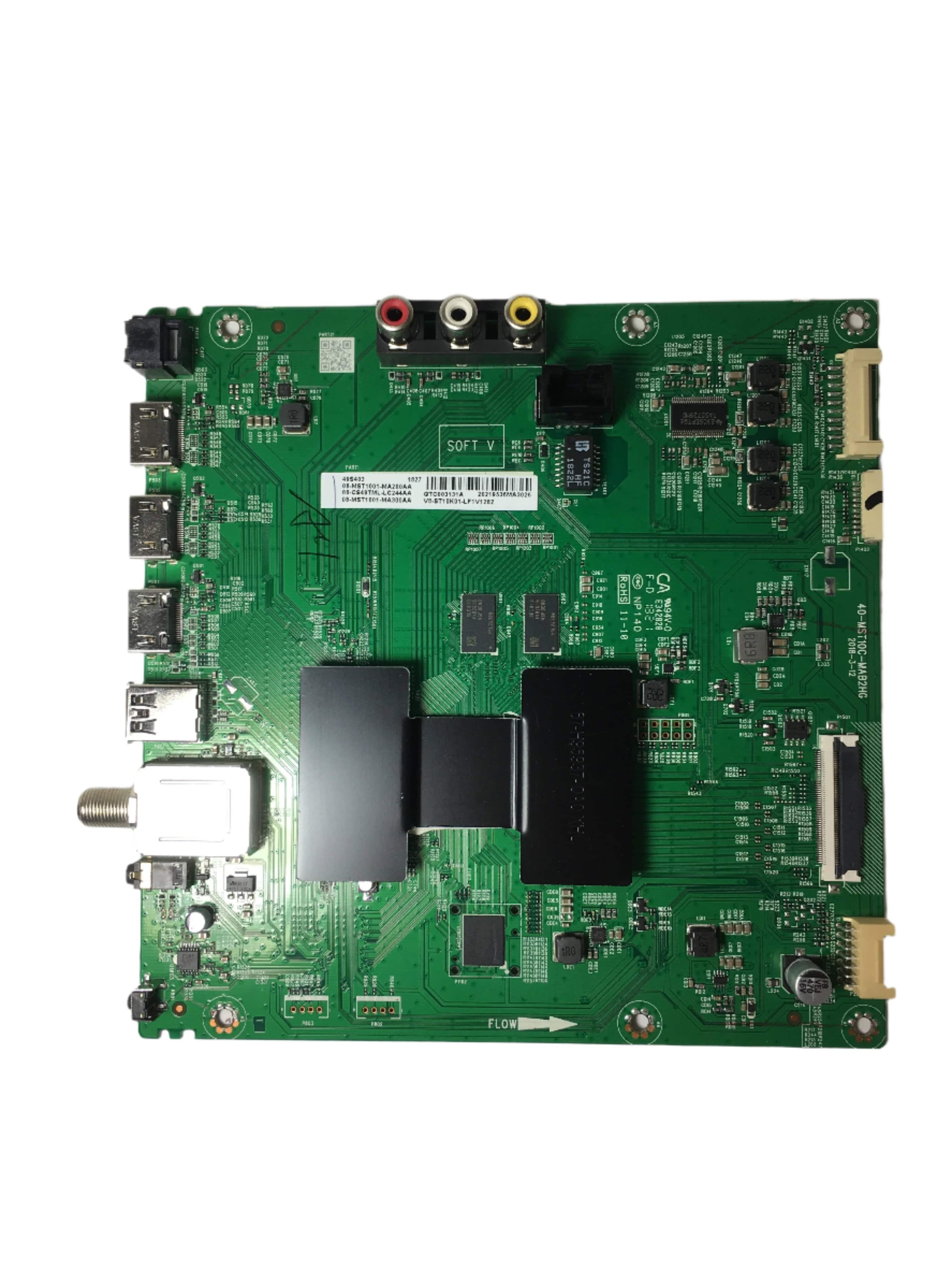 TCL 08-CS49TML-LC244AA Main Board for 49S405TDAA