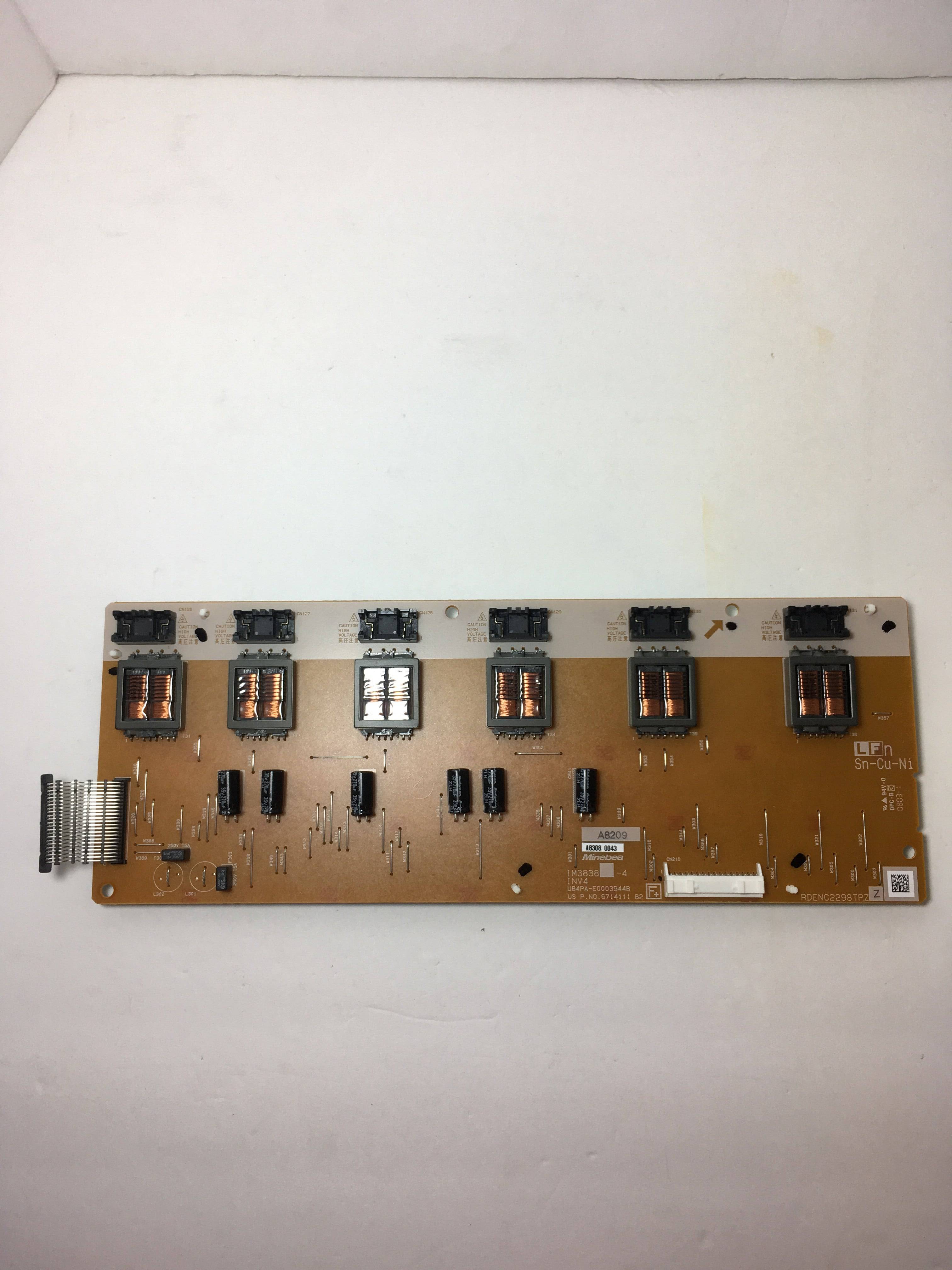 Sharp RDENC2298TPZZ (IM3838-4) Backlight Inverter