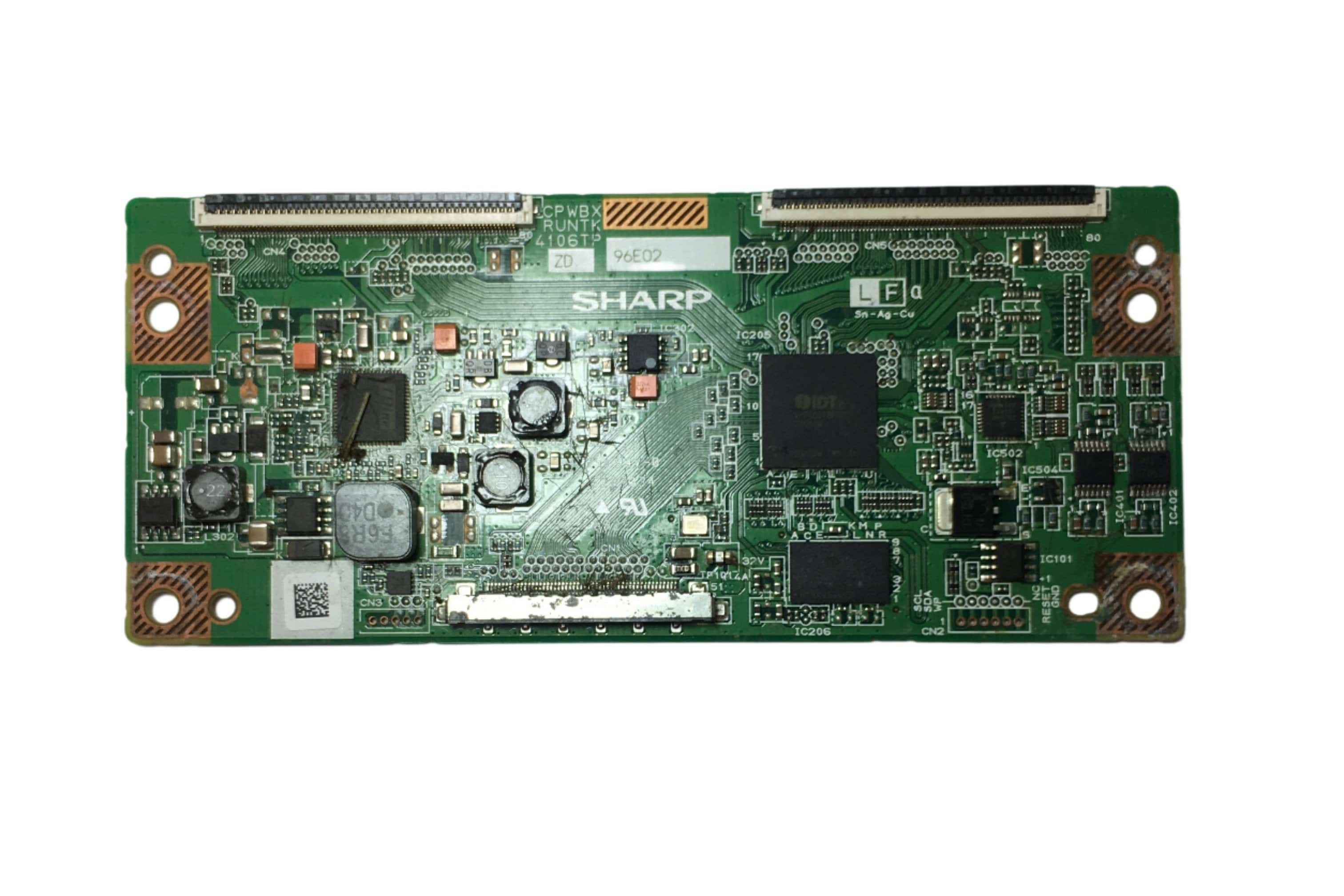 Sharp RUNTK4106TPZD (CPWBX4106TPZD) T-Con Board