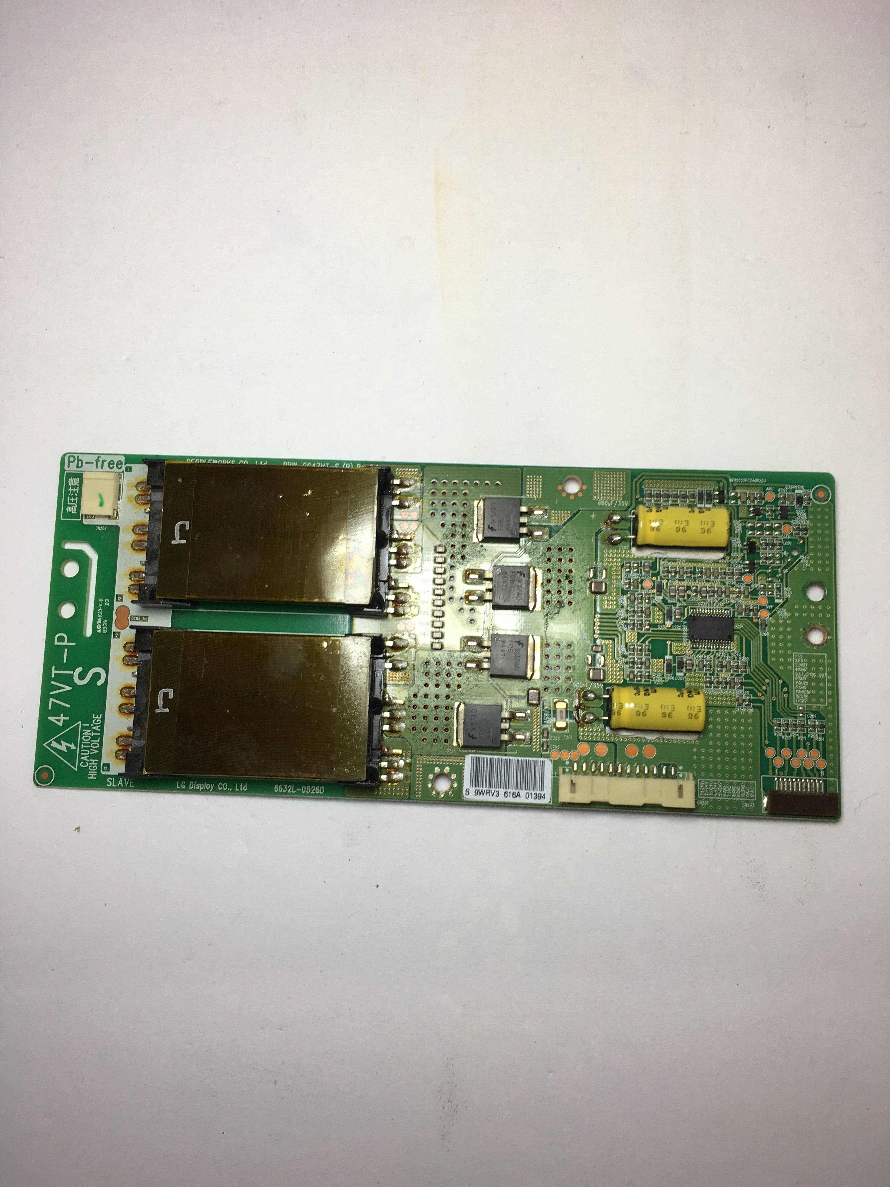 LG 6632L-0526D (PPW-CC47VT-S) Slave Backlight Inverter