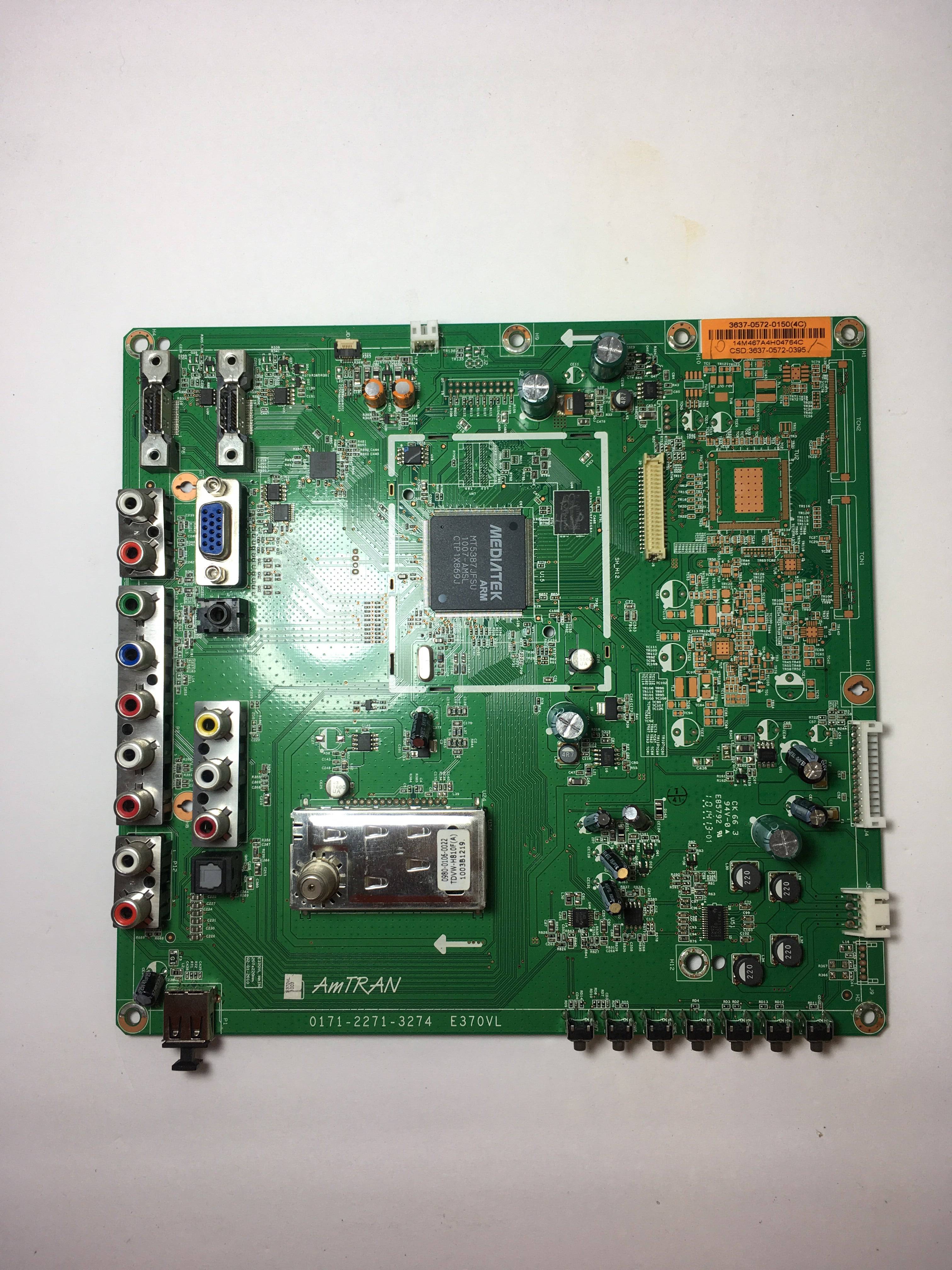 Vizio 3637-0572-0150 (0171-2271-3274) Main Board for E370VL