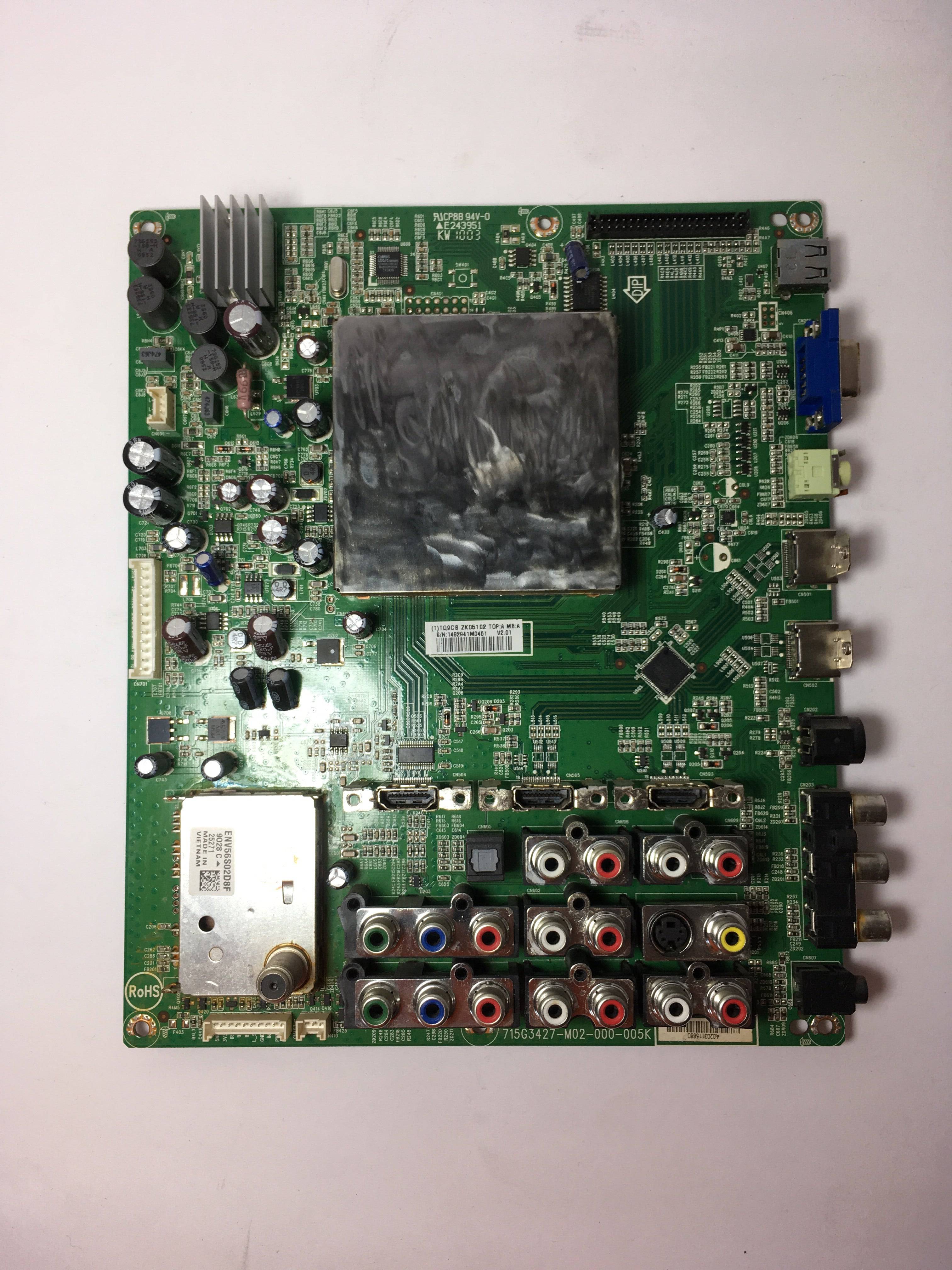 Insignia CBPFTQ9CBZK051 Main Board for NS-L55X-10A