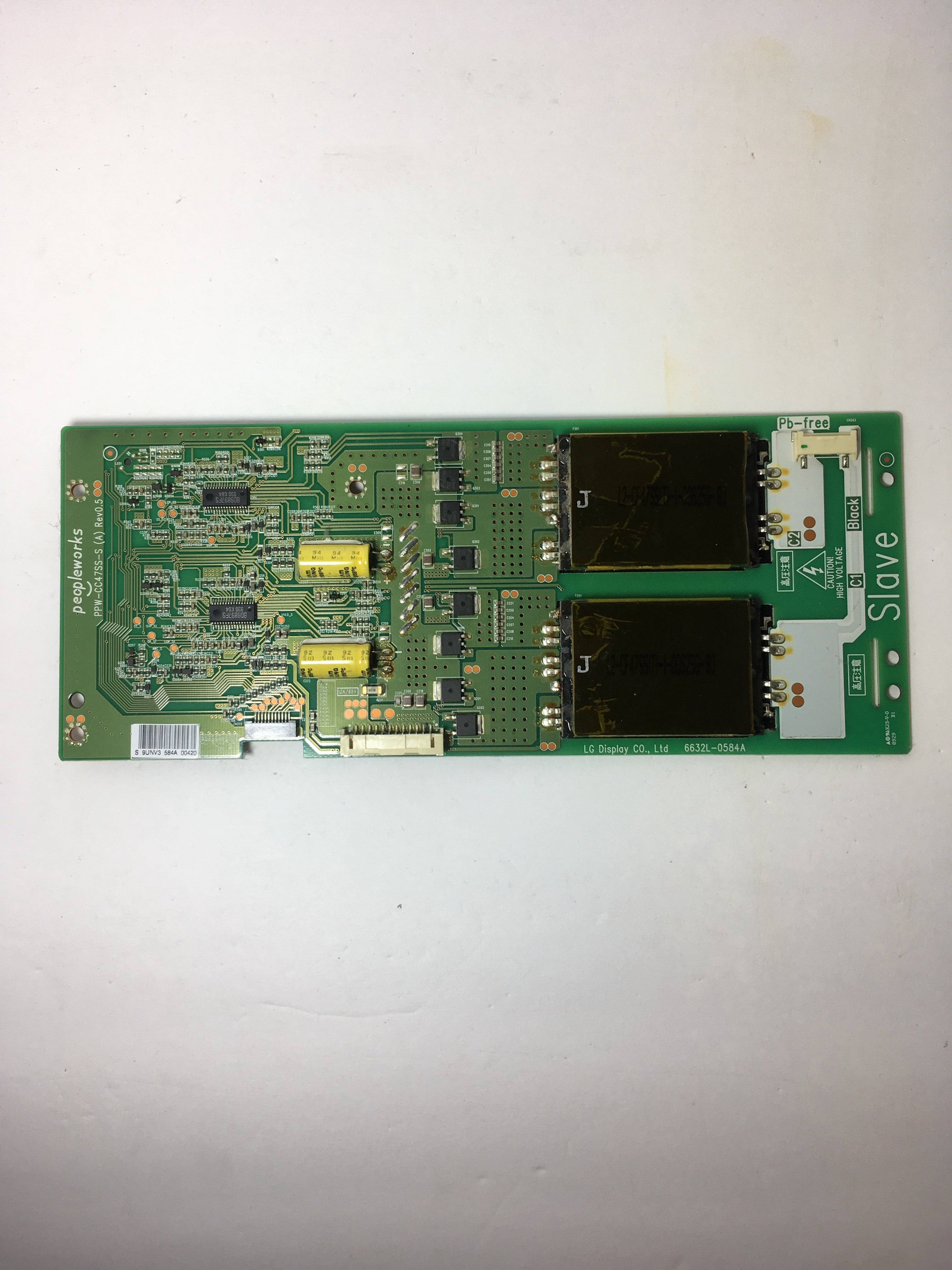 LG 6632L-0584A (PPW-CC47SS-S) Backlight Inverter Slave