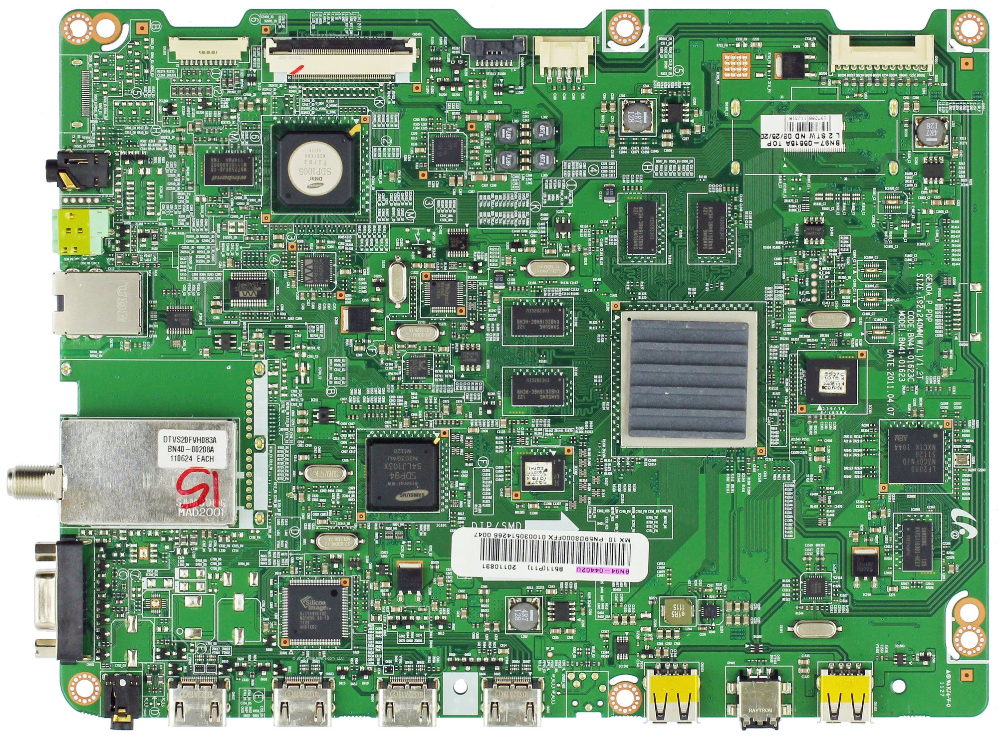 Samsung BN94-04402U Main Board for PN59D8000FFXZA