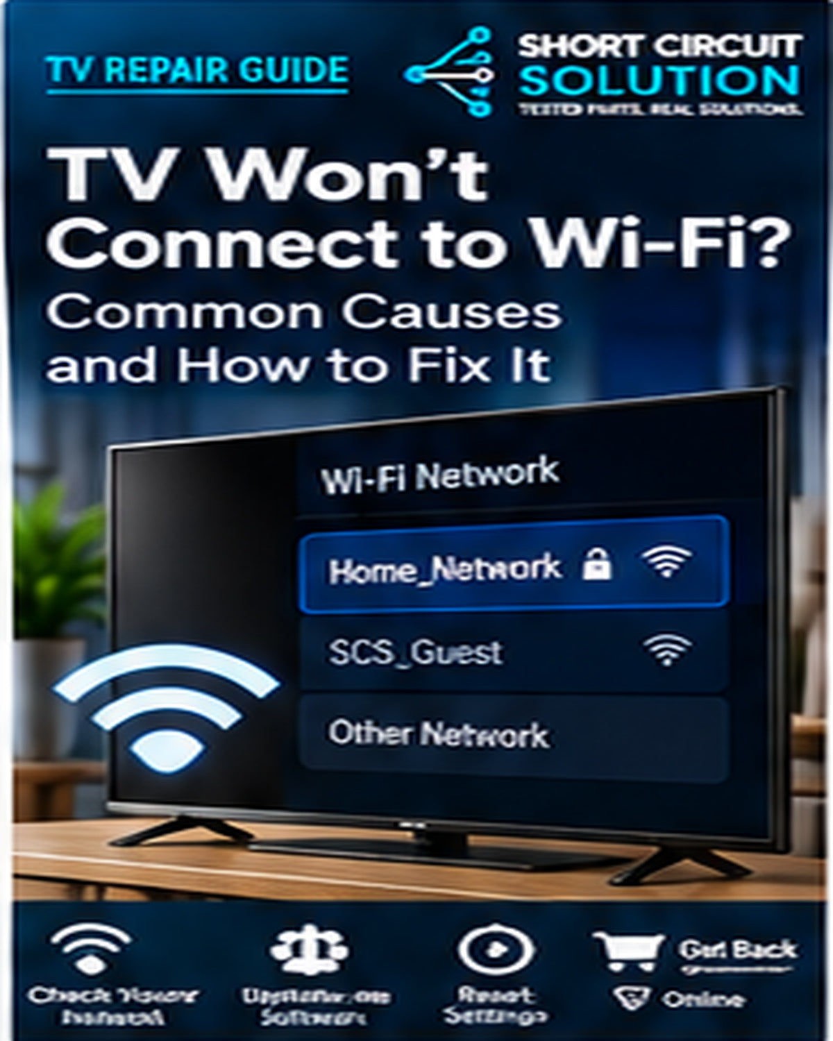Smart TV Wi-Fi troubleshooting guide