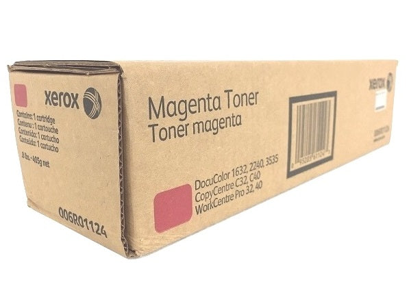 New, Pre-Owned - Xerox Docucolor 1632,2240,3535 Magenta Toner Cartridge, 006R01124