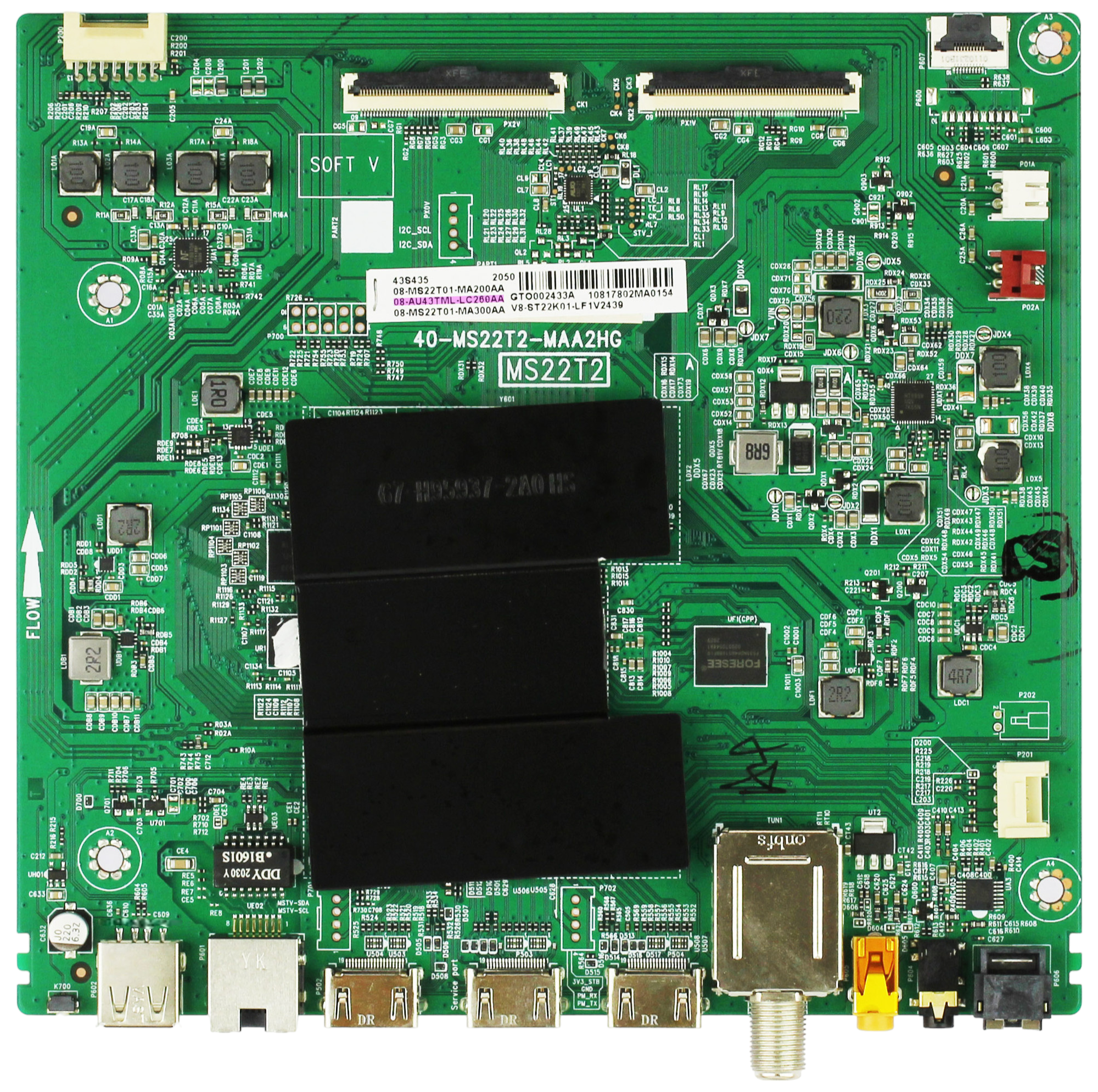 TCL 08-AU43TML-LC260AA Main Board for 43S435