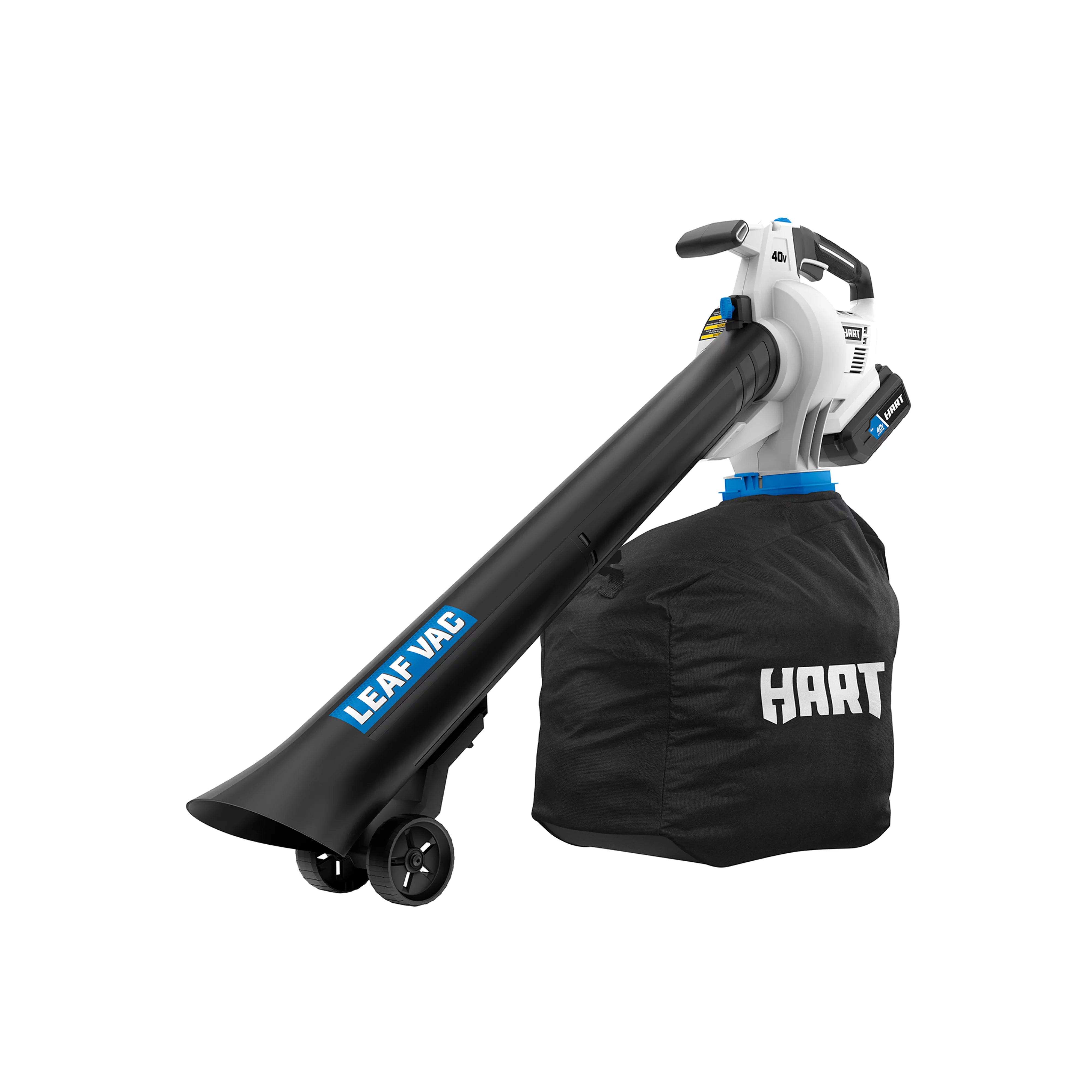 HART 40-Volt Cordless Leaf Vacuum Kit, NO BATTERY