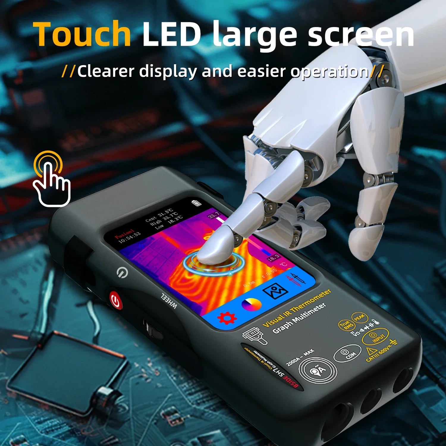 BSIDE SH7 Thermal Camera Multimeter