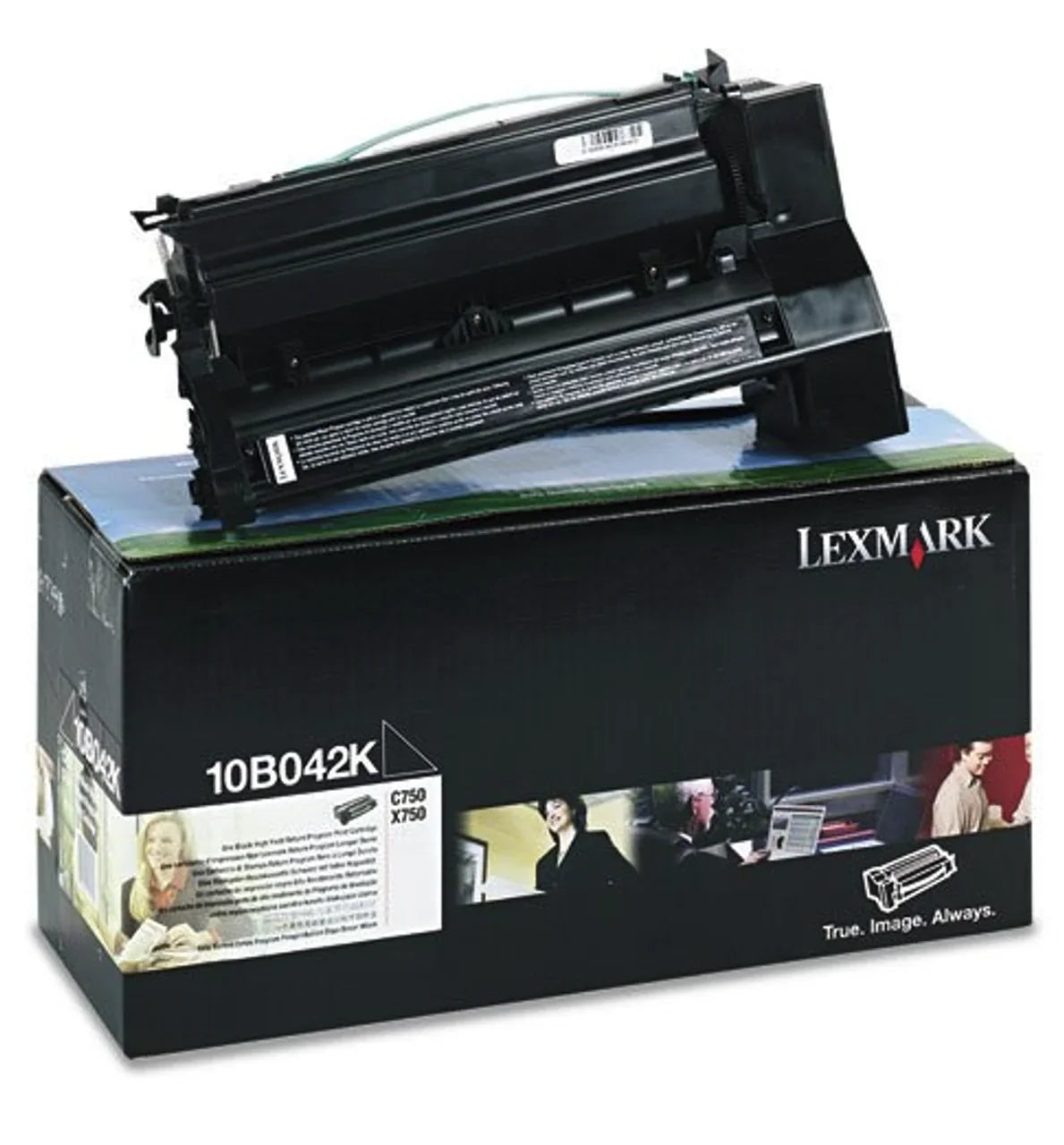 New, Pre-Owned - Lexmark C750 High Yield Black Toner Cartridge, 10B042K