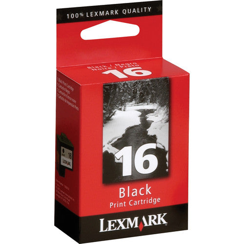 New, Pre-Owned - Lexmark #16 Black (10N0016) Ink Cartridge