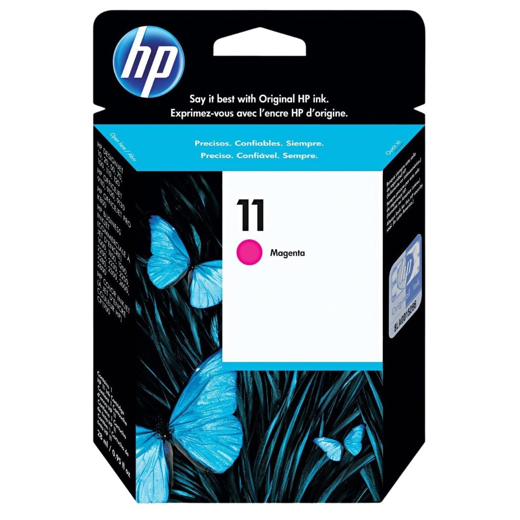 New, Pre-Owned - HP 11 Magenta Ink Cartridge-C4837AN