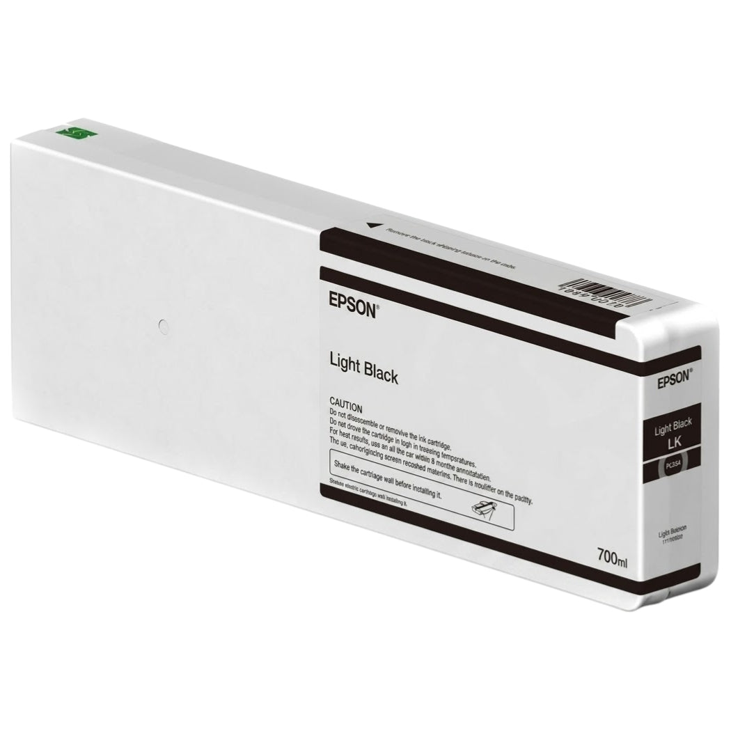New, Pre-Owned - Epson T55K7 700ml UltraChrome HD Light Black Ink Cartridge, T55K700
