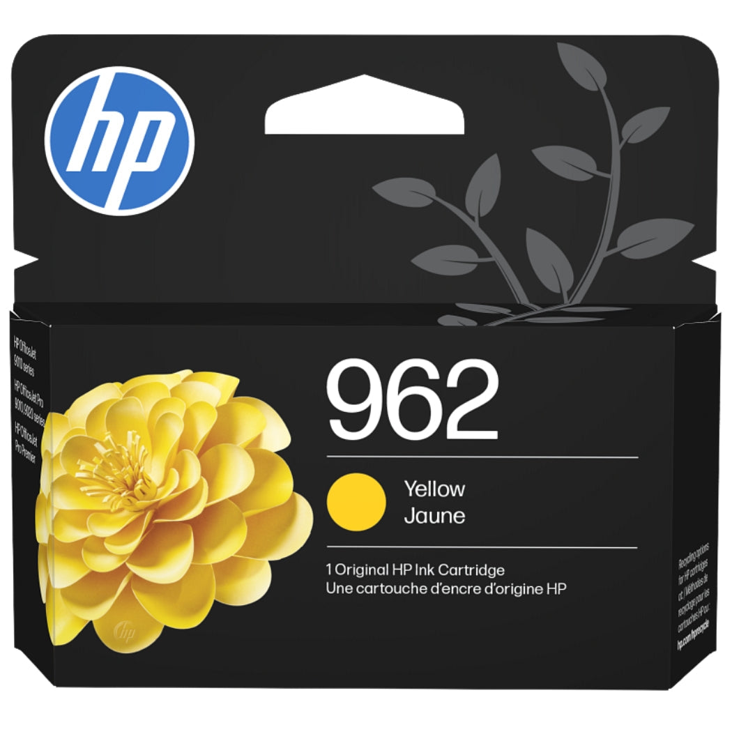 New, Pre-Owned - HP 962 (3HZ98AN) Yellow Ink Cartridge