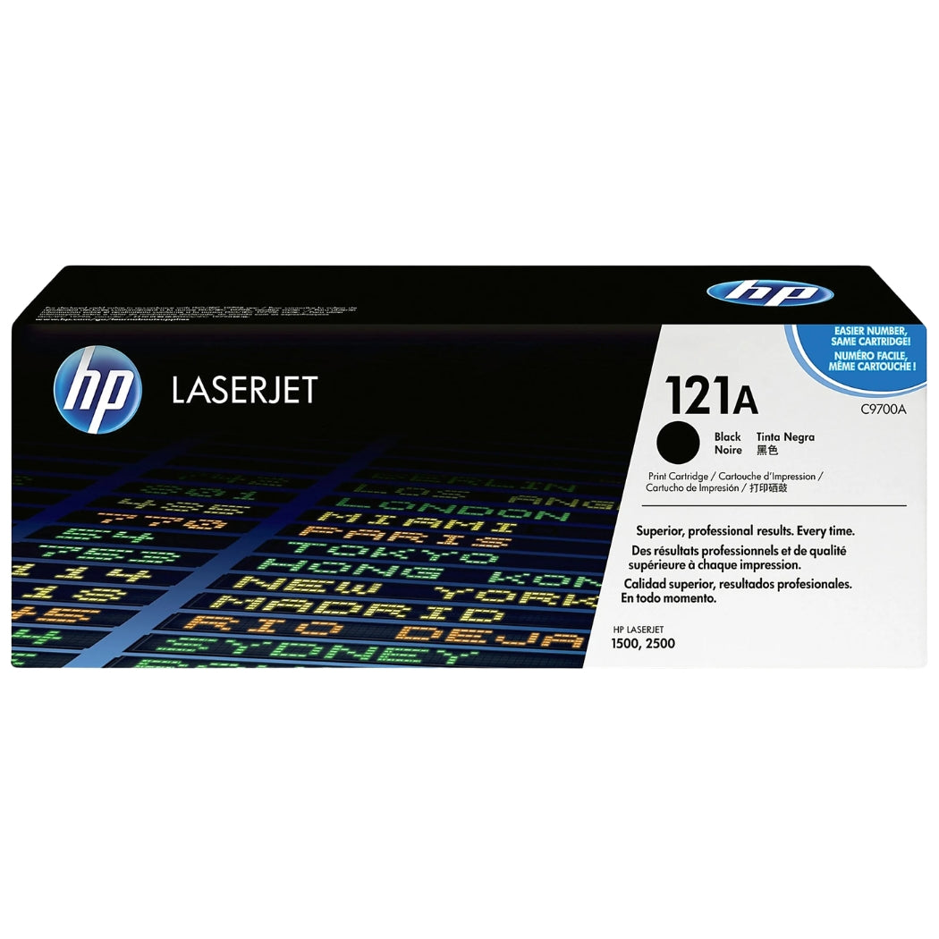 New, Pre-Owned - HP 121A Standard Yield Black Toner Cartridge, C9700A