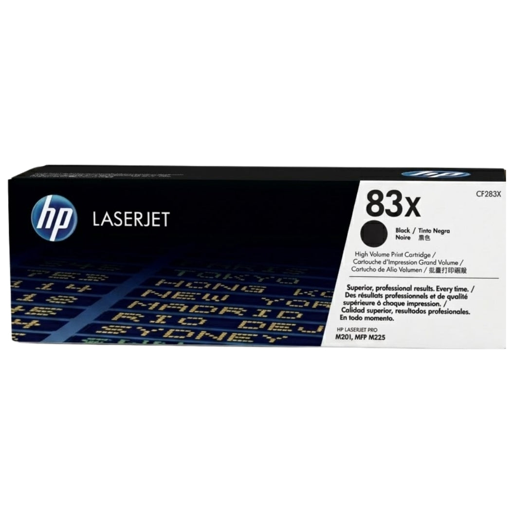 New, Pre-Owned - HP 83X High-Yield Black LaserJet Toner Cartridge, CF283X