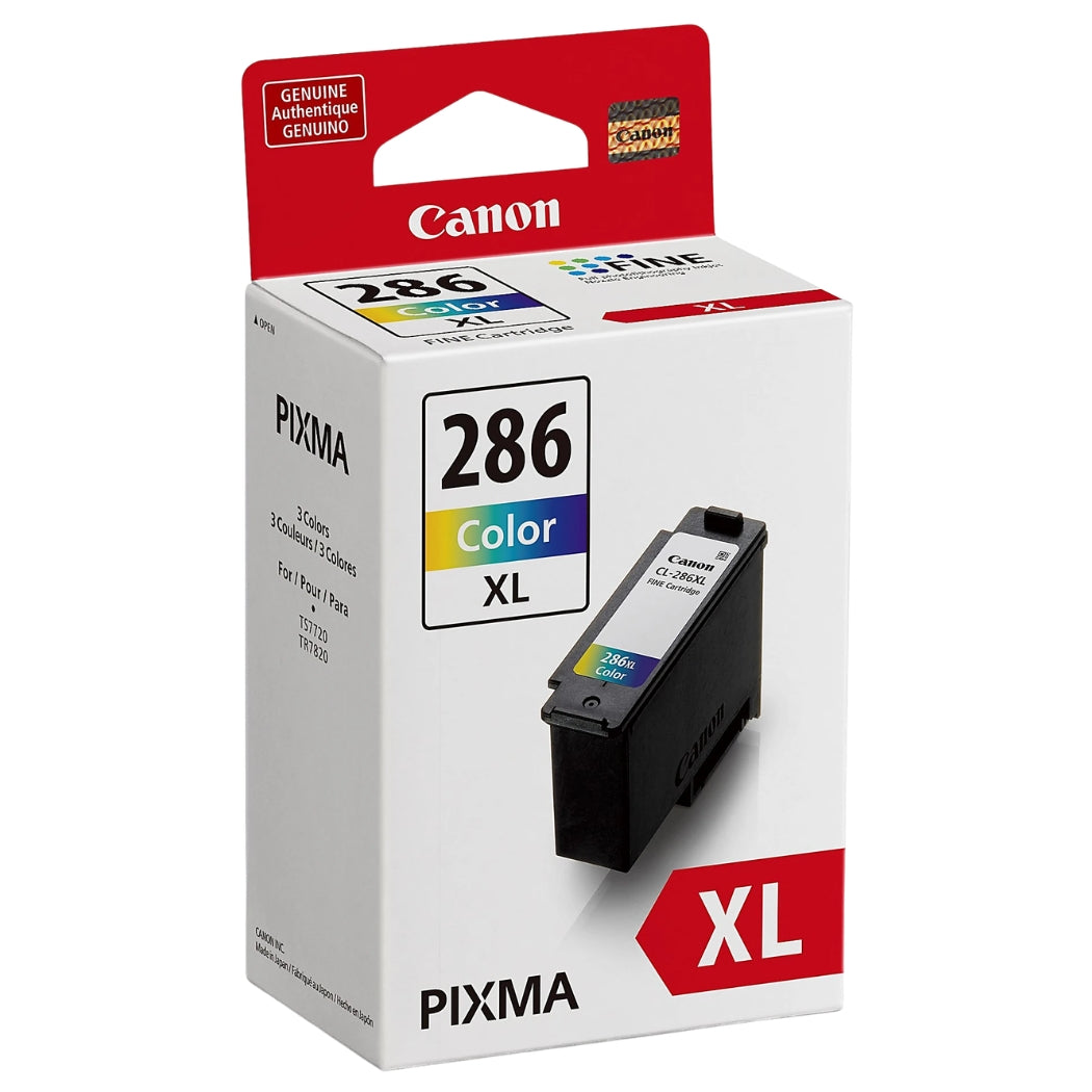New, Pre-Owned - Canon CL-286XL High Yield Color Ink Cartridge, 6216C001