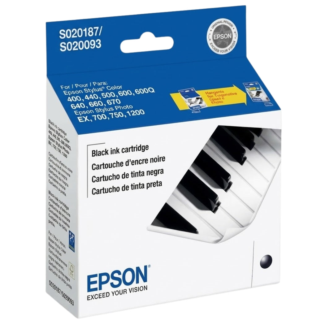New, Pre-Owned - Epson S020093 Black Ink Cartridge