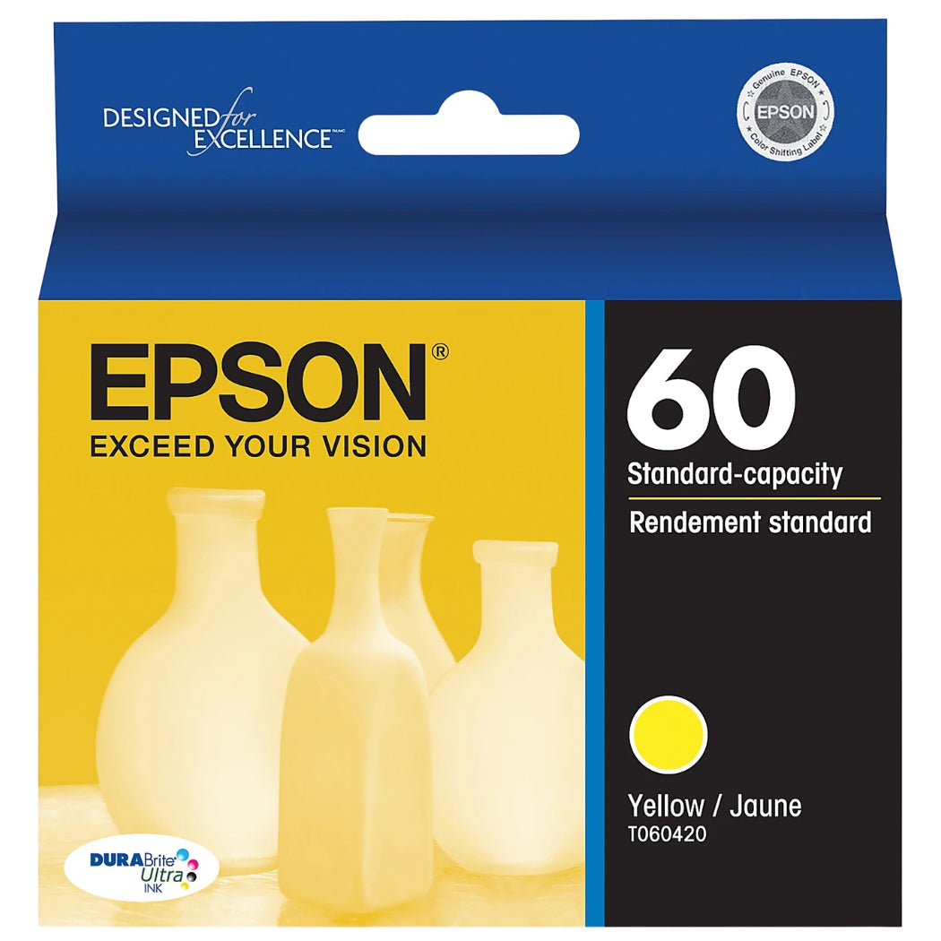 New, Pre-Owned - Epson 60 (T060420) Yellow Ink Cartridge