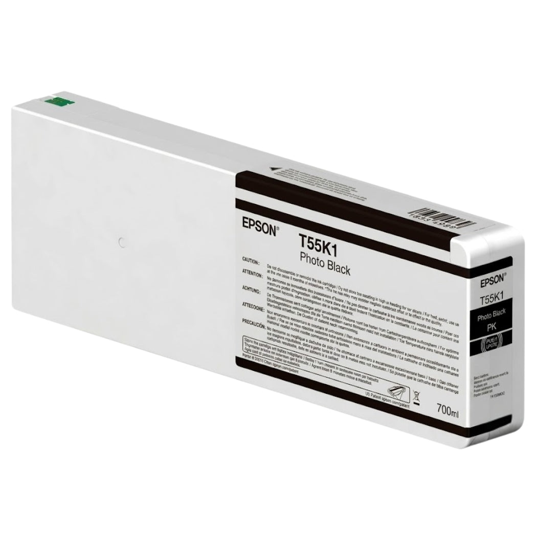 New, Pre-Owned - Epson T55K1 700ml Photo Black Tracer Ink Cartridge, T55K100