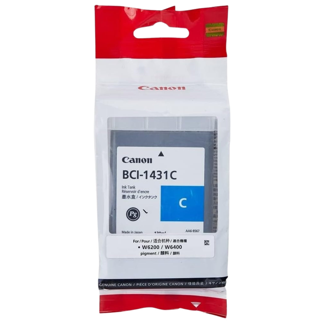 New, Pre-Owned - Canon BCI-1431 Cyan Ink Cartridge