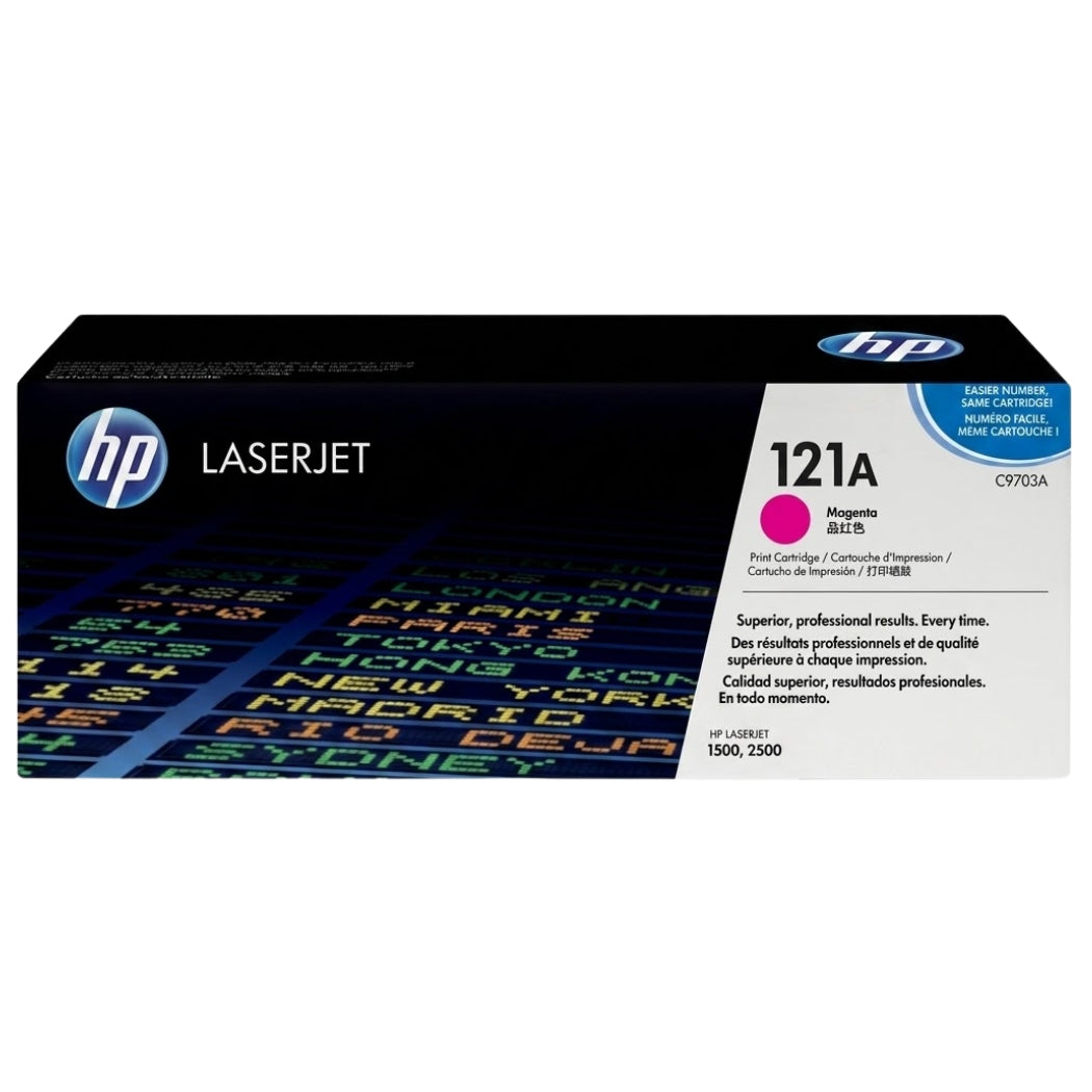 New, Pre-Owned - HP 121A Magenta Laser Toner Cartridge, C9703A