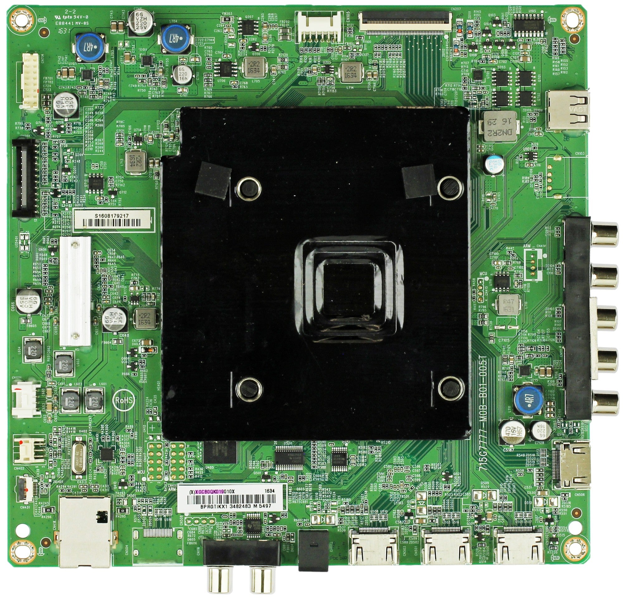 Vizio 756TXGCB0QK019 Main Board for E50X-E1 (LTMWVJBS Serial)