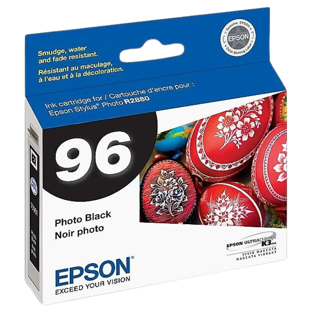 New, Pre-Owned - Epson 96 (T0961) Photo Black Ink Cartridge
