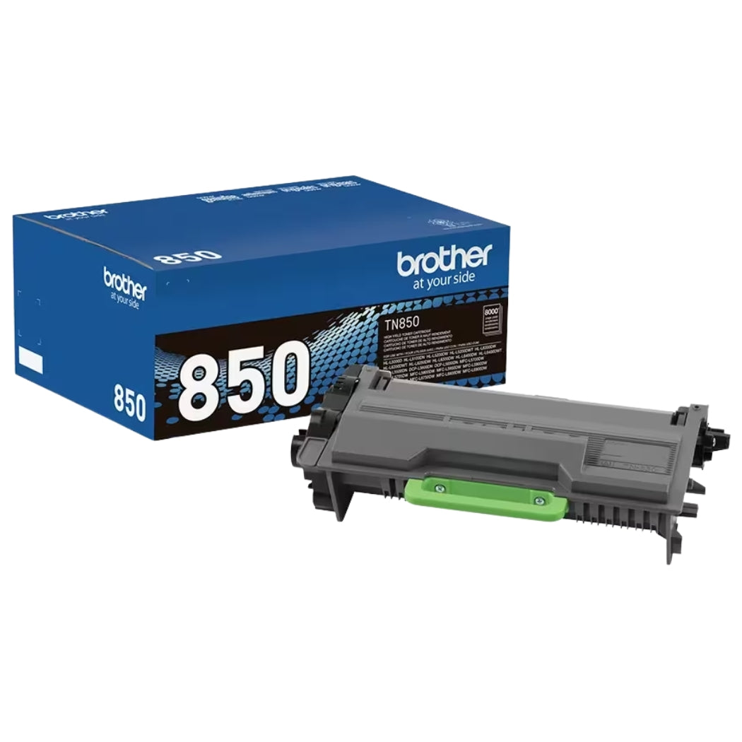 New, Pre-Owned - Brother TN850 High Yield Black Toner Cartridge, TN-850BK