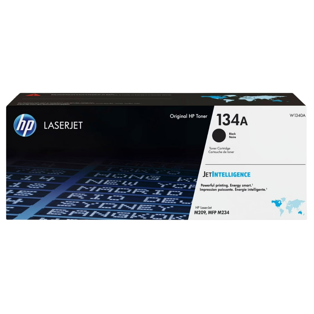 New, Pre-Owned - HP 134A Standard Yield Black LaserJet Toner Cartridges, W1340A