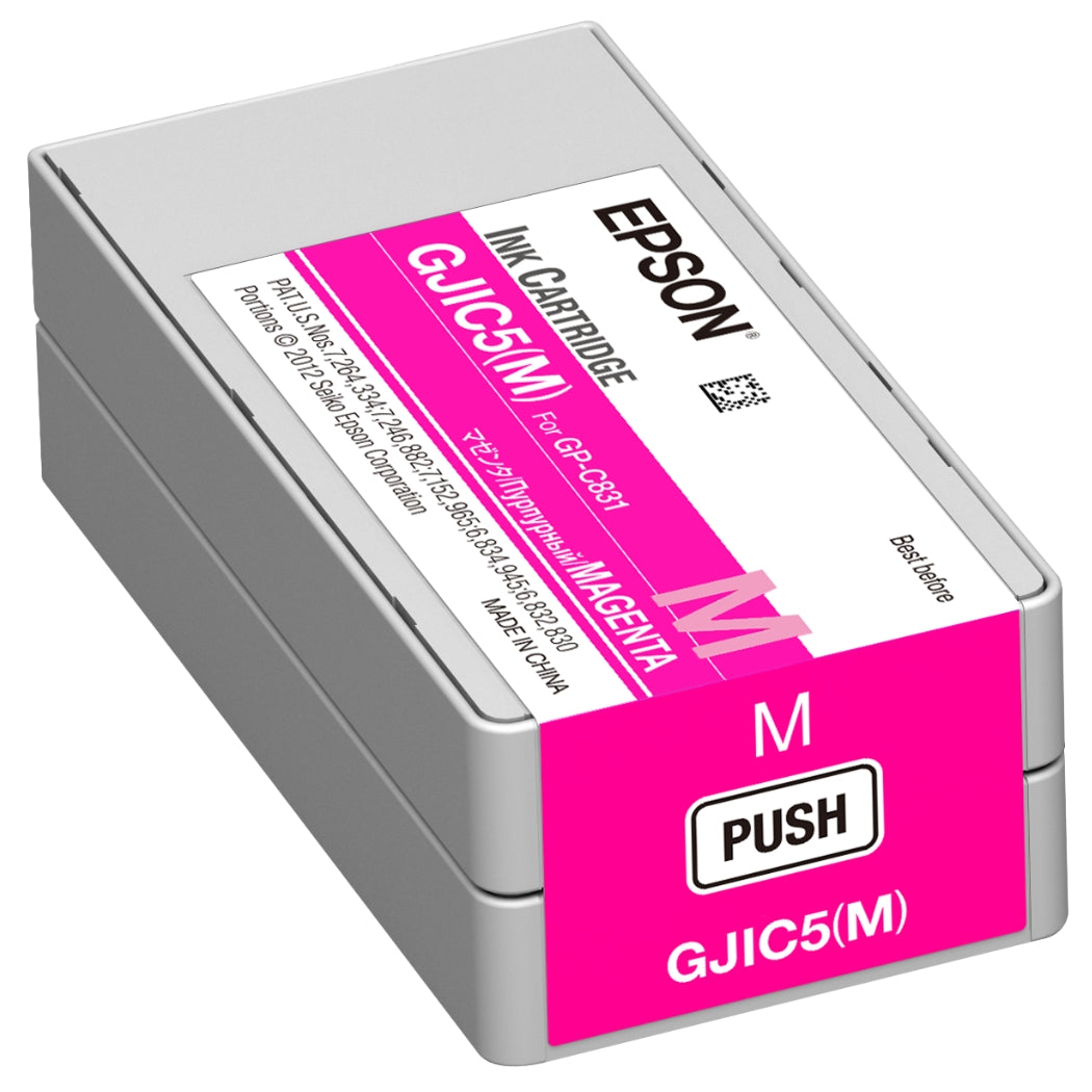 New, Pre-Owned - Epson GJIC5 (M) Magenta Pigment Ink Cartridge
