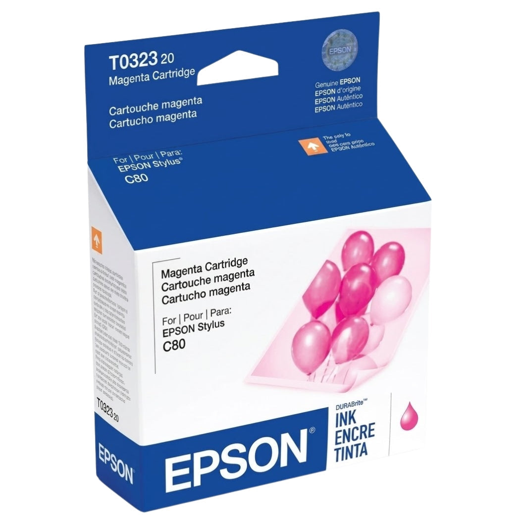 New, Pre-Owned - Epson T032 Standard-Yield Magenta Ink Cartridge, T032320
