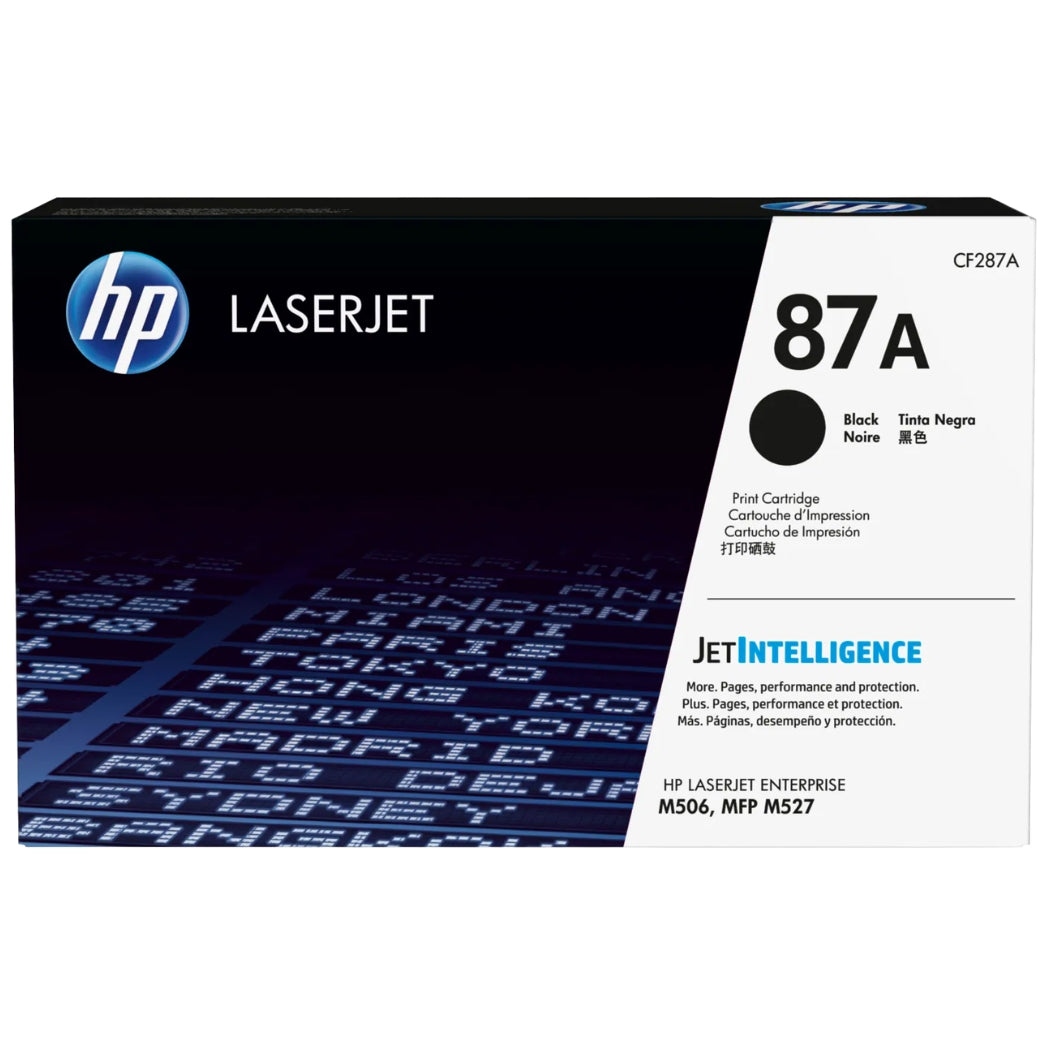 New, Pre-Owned - HP 87A High Yield Black Toner Cartridge, CF287A
