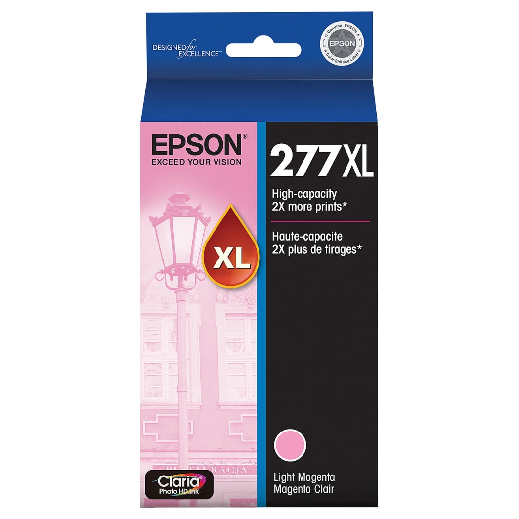 New, Pre-Owned - Epson 277XL High Yield Light Magenta Ink Cartridge, T277XL620-S