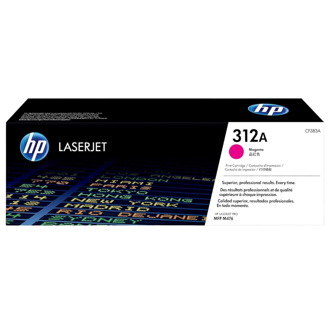 New, Pre-Owned - HP 312A Standard-Yield Magenta Toner Cartridge, CF383A