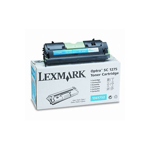 New, Pre-Owned - Lexmark 1361752 Standard Yield Cyan Toner Cartridge