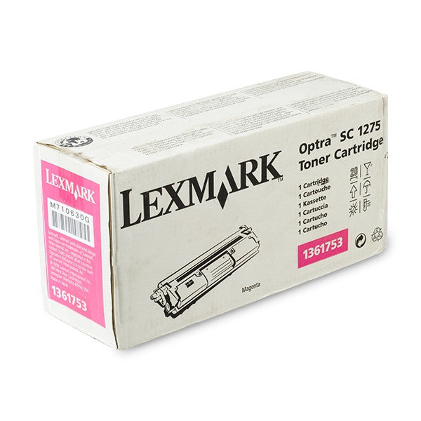 New, Pre-Owned - Lexmark 1361753 Magenta Standard Yield Toner Cartridge