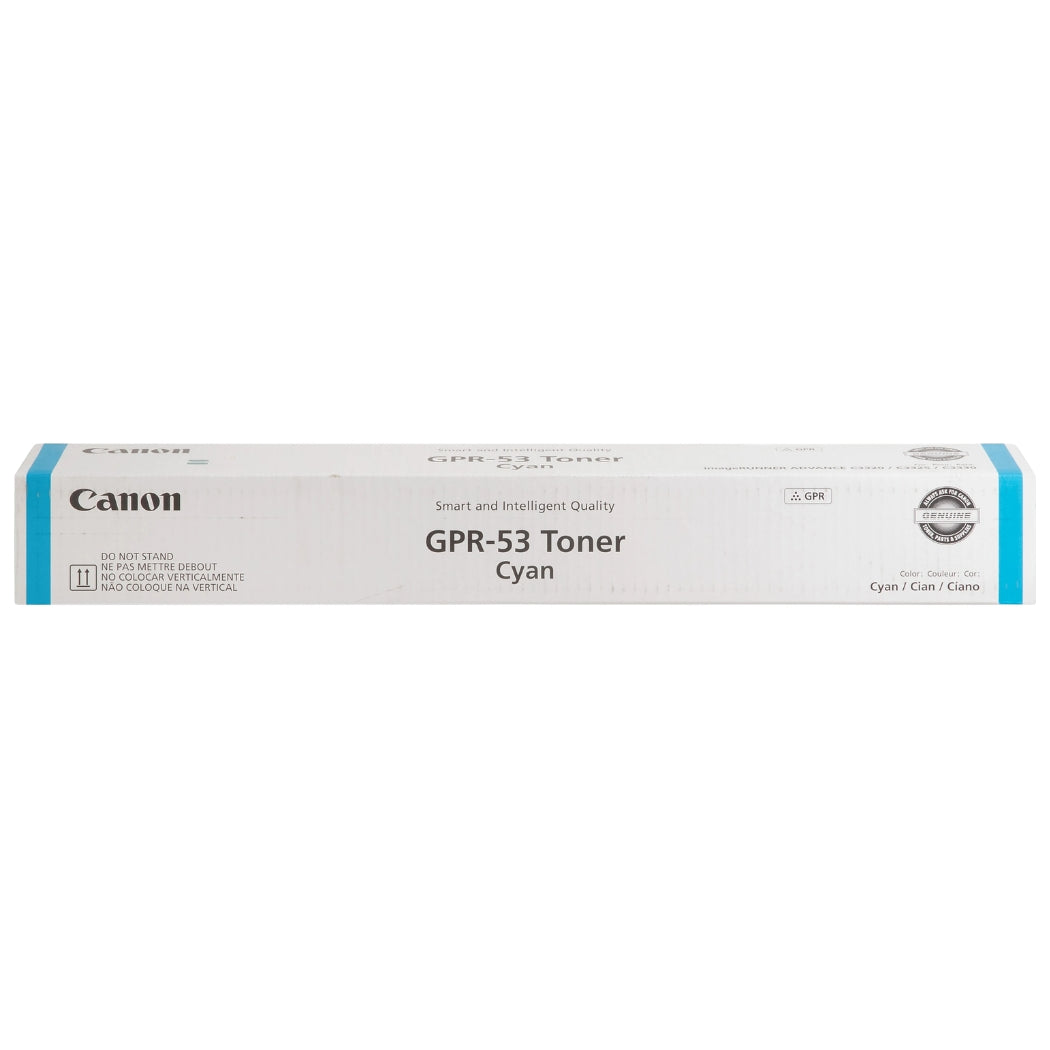 New, Pre-Owned - Canon GPR-53 Standard Yield Cyan Toner Cartridge, 8525B003