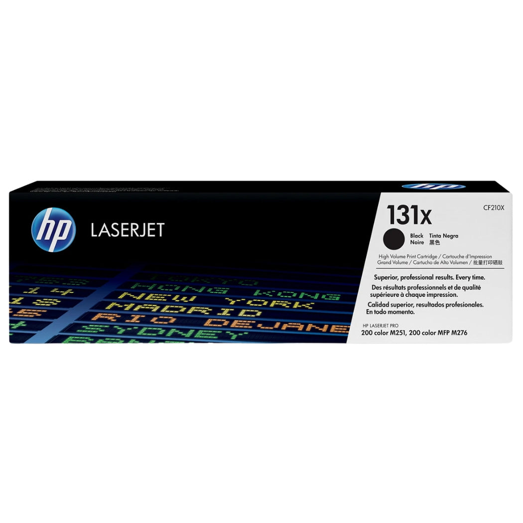 New, Pre-Owned - HP 131X High Yield Black Toner Cartridge, CF210X