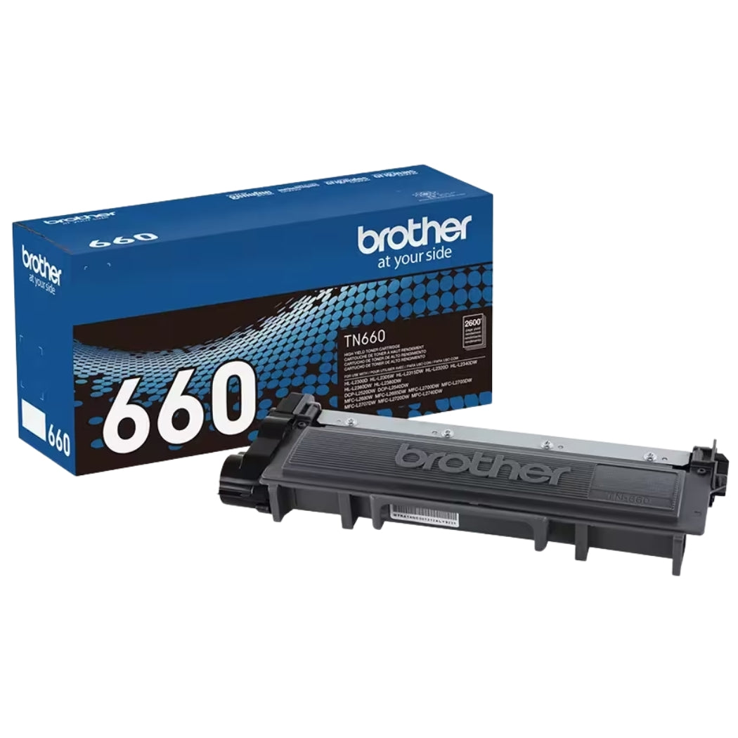 New, Pre-Owned - Brother TN660 Standard Yield Black Toner Cartridge