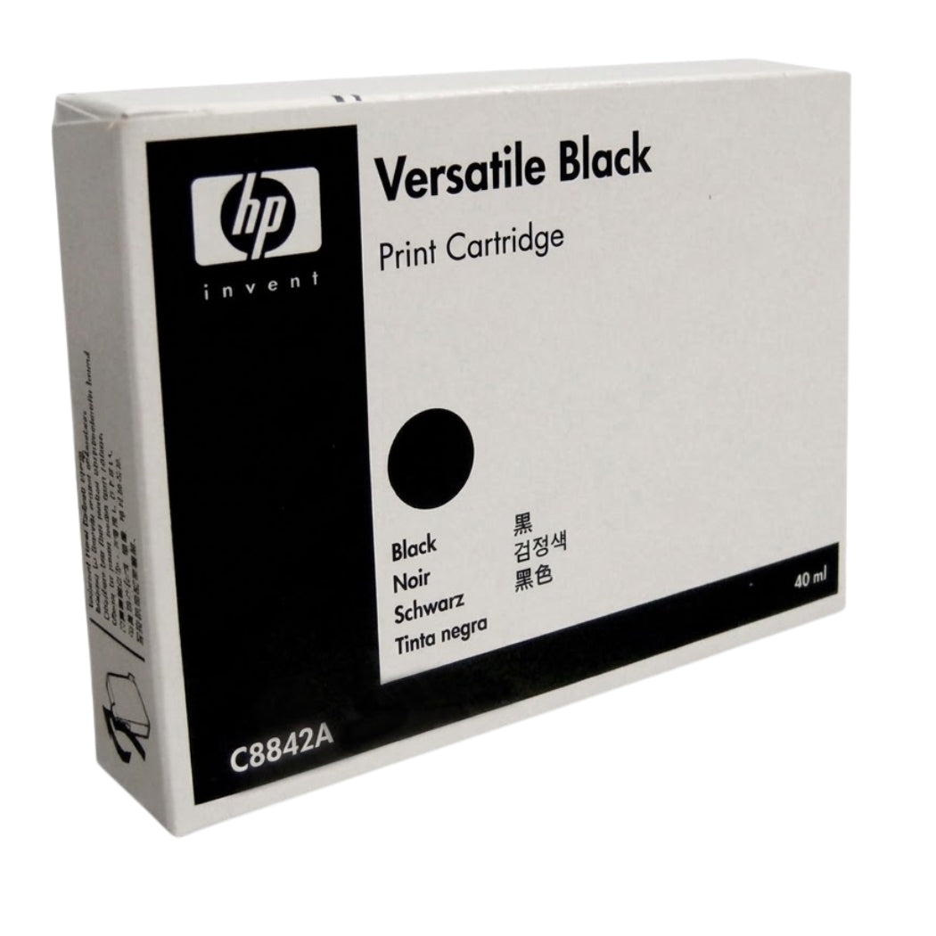 New, Pre-Owned - HP C8842A Versatile Black Ink Cartridge 49ML