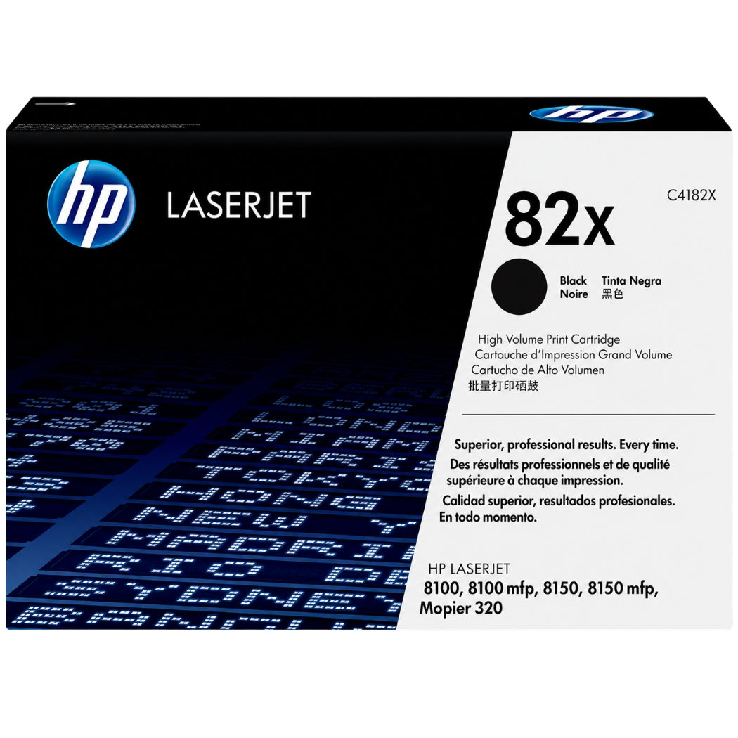 New, Pre-Owned - HP 82X (C4182X) High Yield Black Toner Cartridge