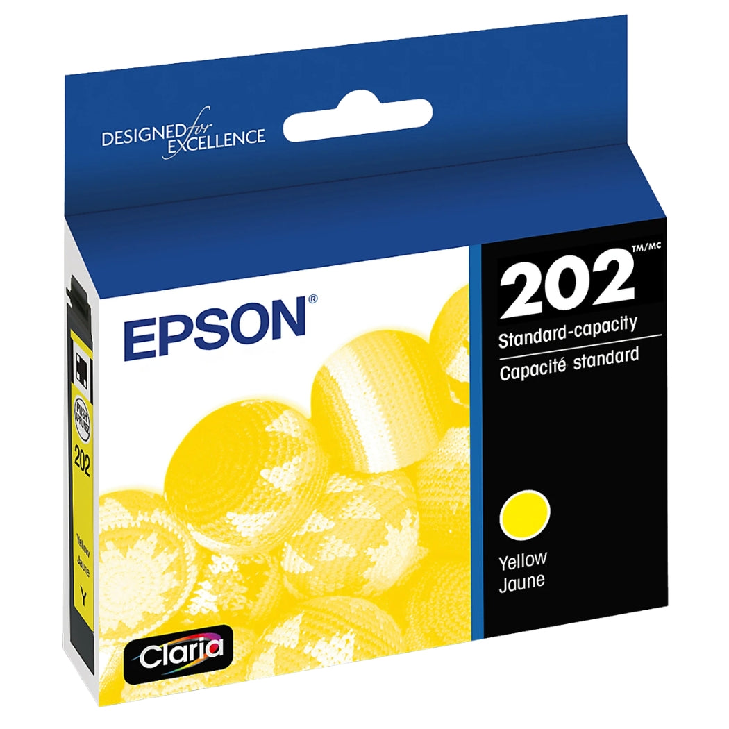 New, Pre-Owned - Epson 202 Standard Capacity Yellow Ink Cartridge