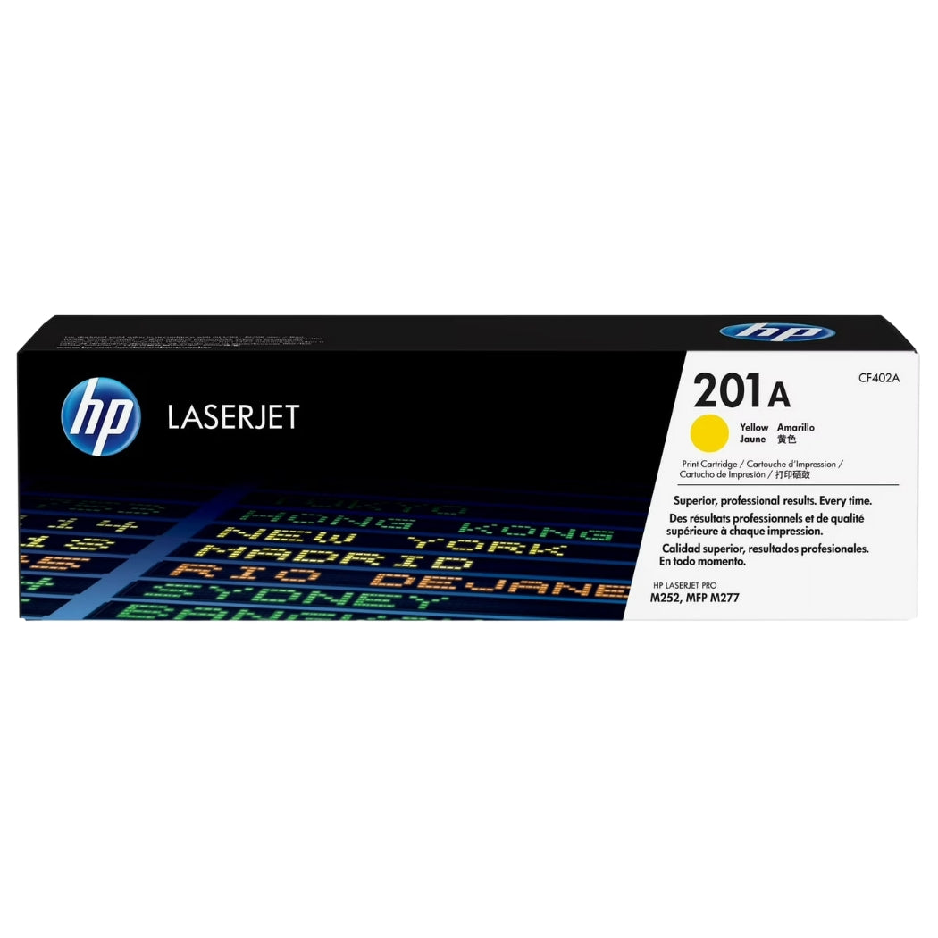 New, Pre-Owned - HP 201A Standard Yield Yellow Toner Cartridge, CF402A