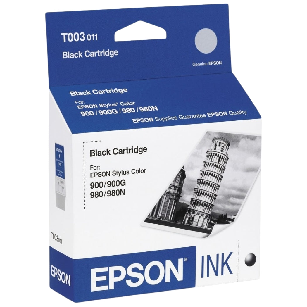 New, Pre-Owned - Epson T003 Black Ink Cartridge, T003011