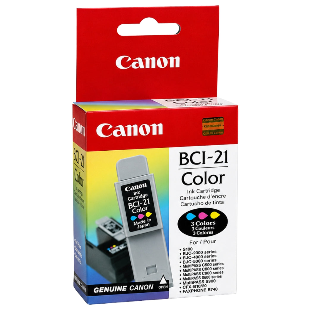 New, Pre-Owned - Canon BCI-21 Color Ink Cartridge