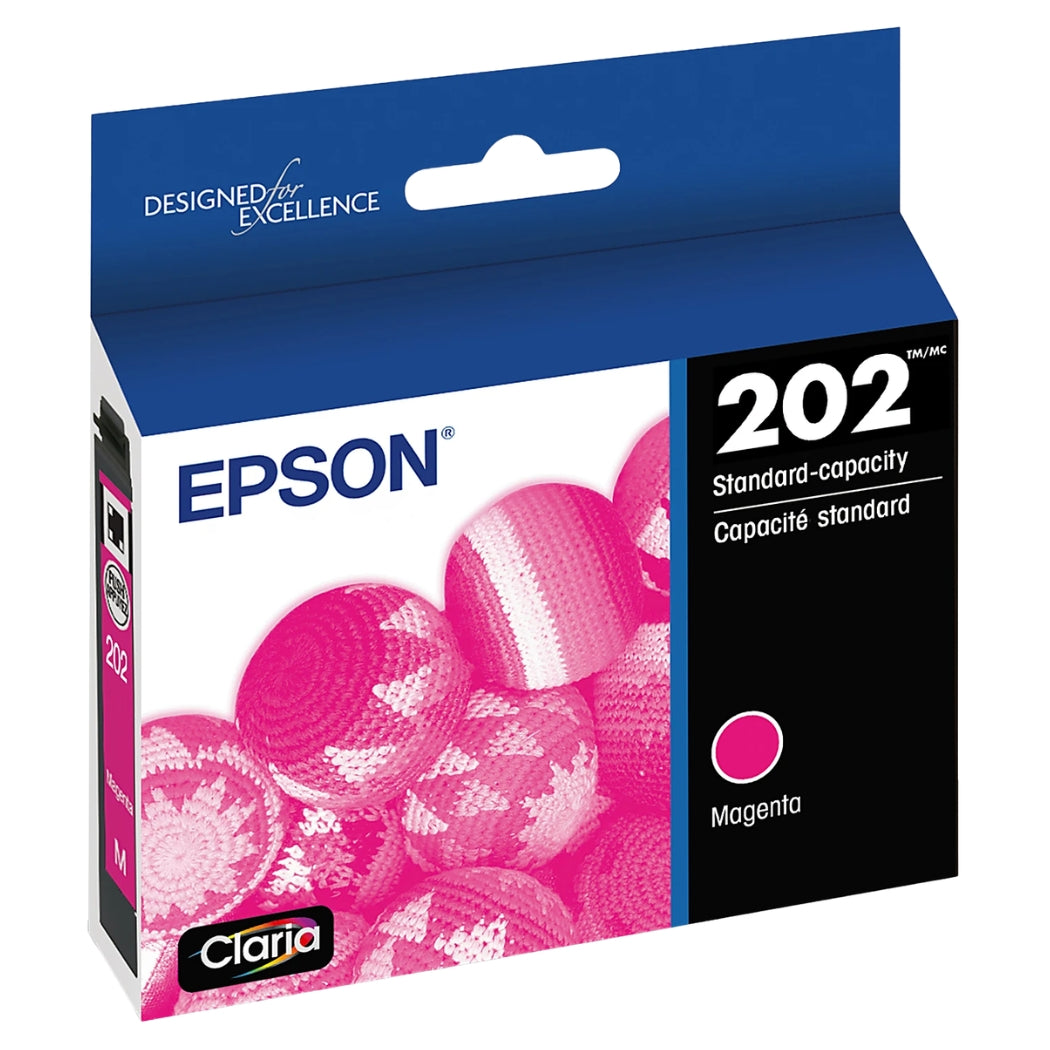 New, Pre-Owned - Epson 202 Standard Capacity Magenta Ink Cartridge