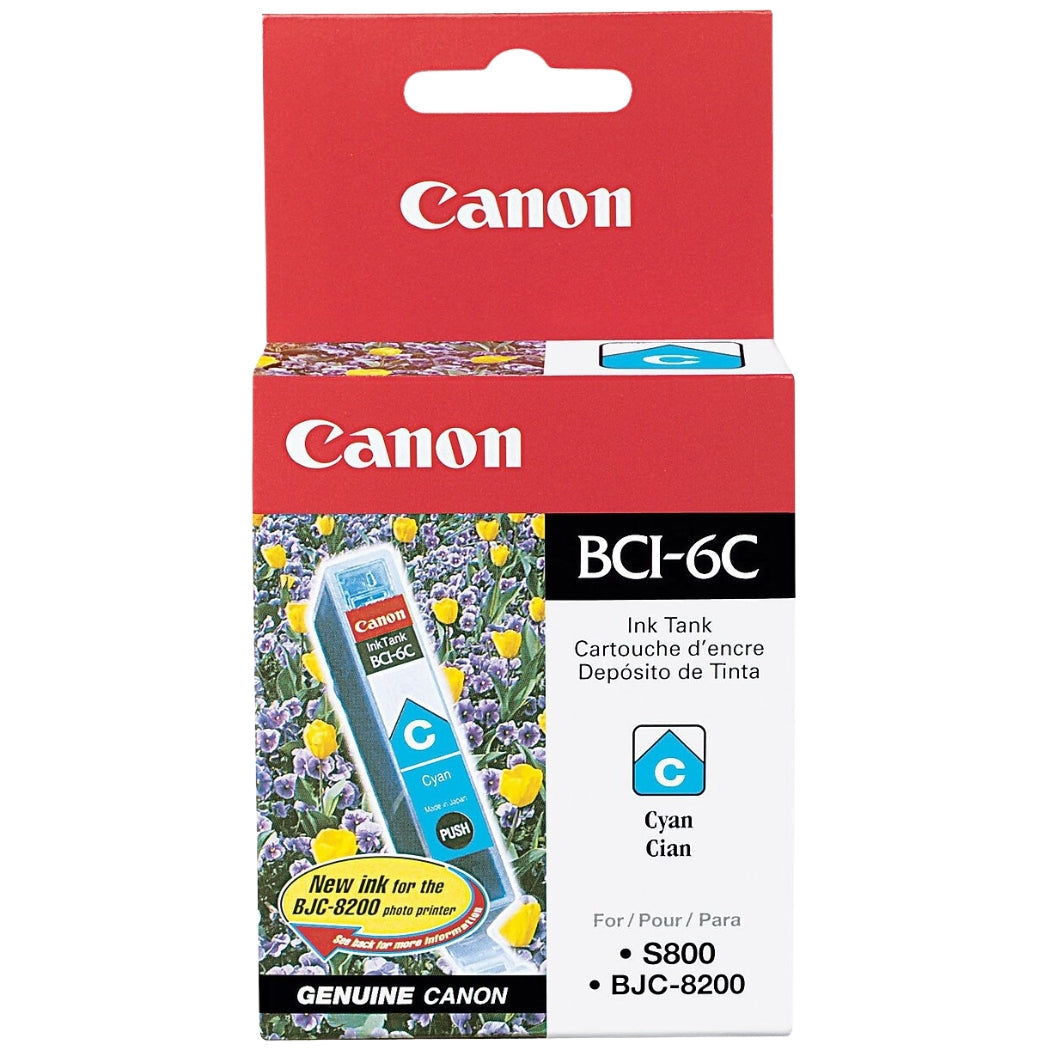 New, Pre-Owned - Canon BCI-6 Cyan Ink Cartridge